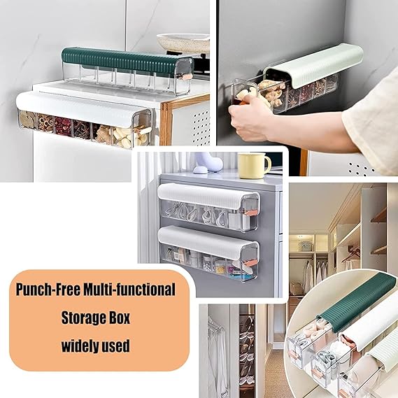 Neatify 6-Slot Wall Mounted Socks & Drawer Organizer